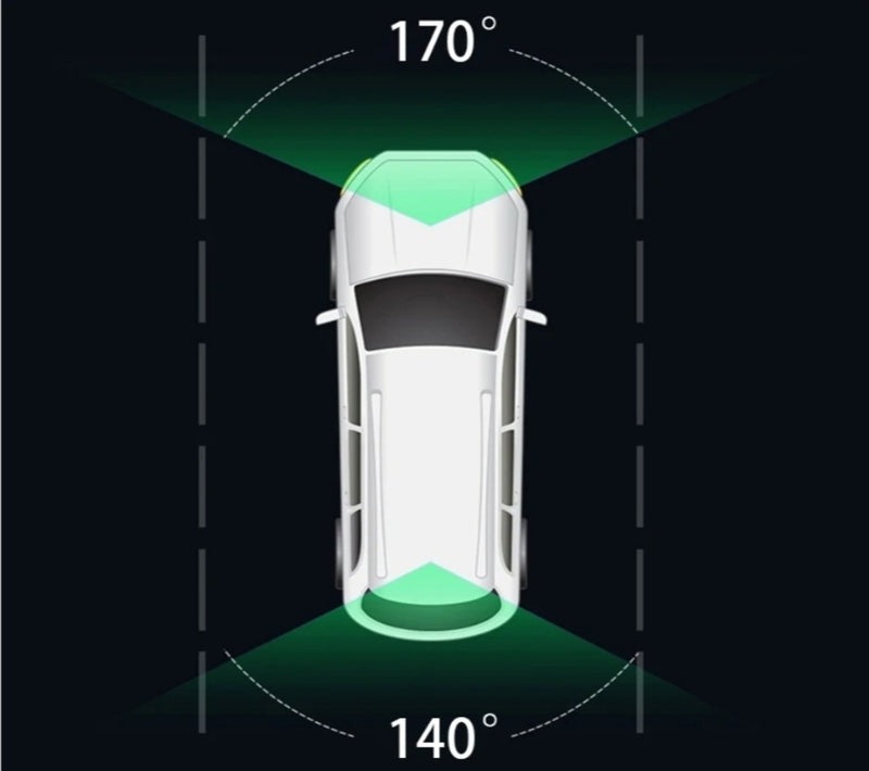 Câmera de painel espelhada , controle de voz, 4k , espelho retrovisor.